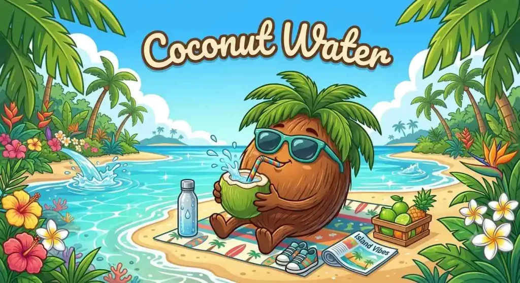 coconut water refreshmen