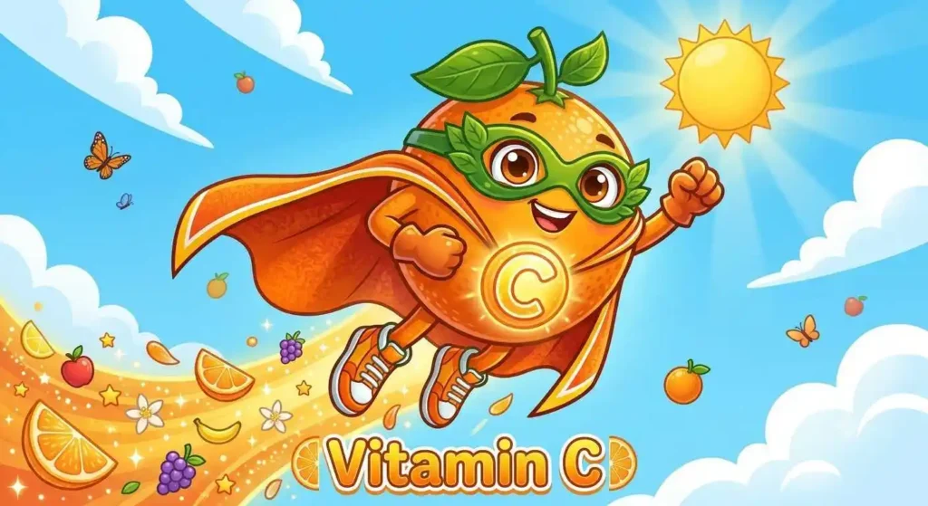 Superhero tangerine full energy.