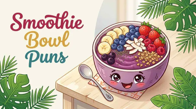 Colorful acai smoothie bowl