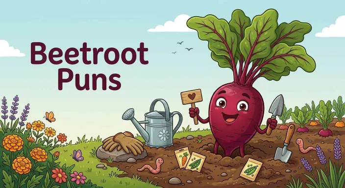 beetroot growing in garden