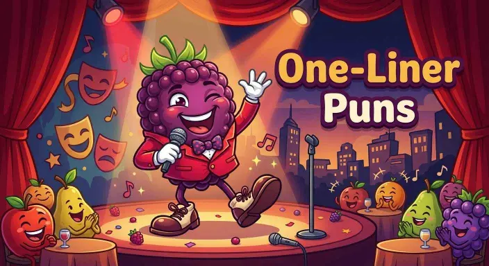 Boysenberry comedian performing onstage