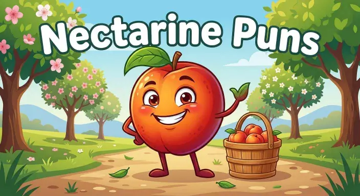 Funny nectarine Puns
