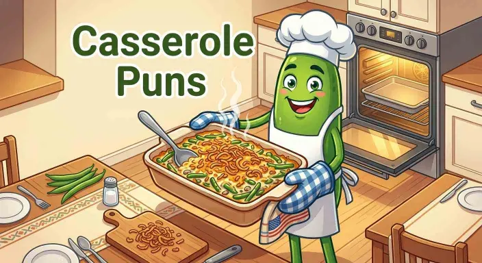 Green bean casserole chef